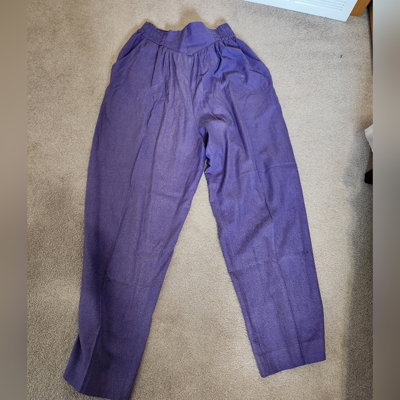 Vintage Reversible silk pants, jacket, top and skirt - Picture 2 of 12